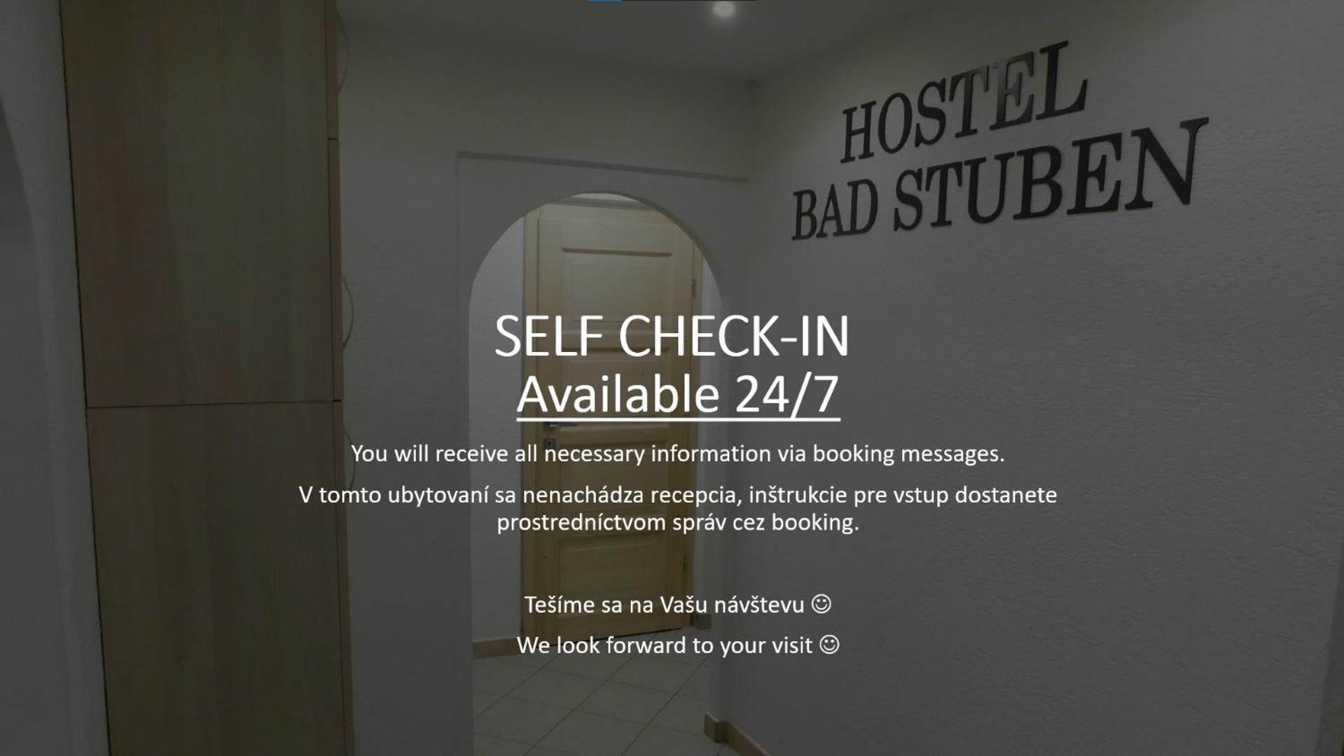 Bad Stuben Hostel Турчьянске-Теплице Экстерьер фото